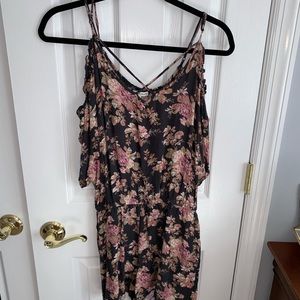 American Eagle Floral Romper
